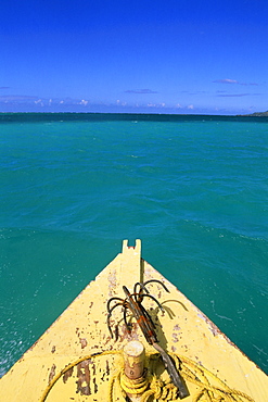 Fishing boat, Pigeon Point, Tobago, West Indies, Caribbean, Central America