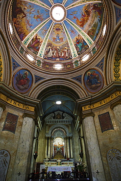 The Church at the Carmelite Stella Maris Monastery on Mount Carmel, Haifa, Israel, Middle East 