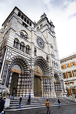 San Lorenzo Cathedral, Genoa, Liguria, Italy, Europe