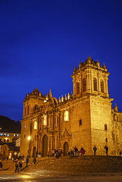 The Cathedral in Plaza de Armas, Cuzco, UNESCO World Heritage Site, Peru, South America 