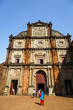 Basilica of Bom Jesus, UNESCO World Heritage Site, Old Goa, Goa, India, Asia