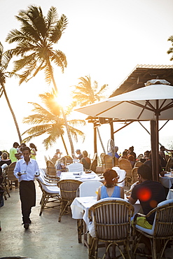 Thalassa restaurant, Vagator, Goa, India, Asia