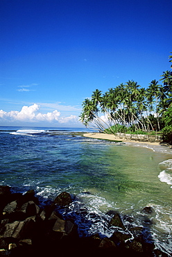 Beach near Galle, Sri Lanka, Indian Ocean, Asia