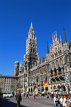 City Hall, Marienplatz, Munich, Bavaria, Germany, Europe