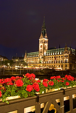 Hamburg City Hall in the Altstadt (Old Town), Hamburg, Germany, Europe