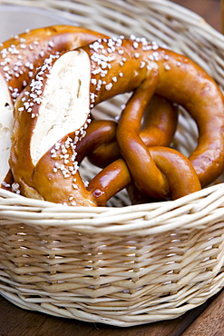 Pretzels, Stuttgart, Baden Wurttemberg, Germany, Europe