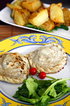 Empanadas and potatoes, Mendoza, Argentina, South America