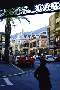 Long Street where many colonial houses still stand, Cape Town, South Africa, Africa