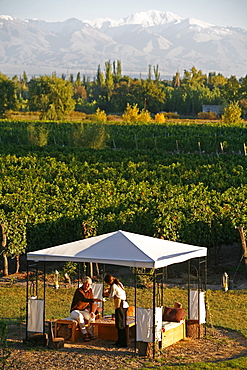 The Postales del Plata lodge in Valle de Uco, Mendoza region, Argentina, South America