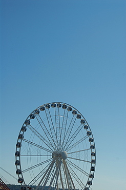 Seattle's Ferris wheel on Pier 57, Seattle, Washington State, United States of America, North America