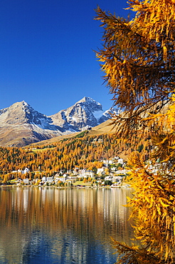 St. Moritzer See, St. Moritz, Switzerland, Europe