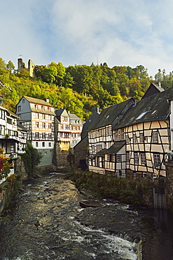 Old town of Monschau, North Rhine-Westphalia, Germany, Europe