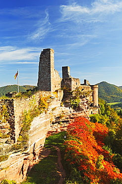 Altdahn castle, Dahn, Palatinate Forest, Rhineland-Palatinate, Germany, Europe