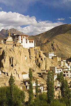 Lamayuru gompa (monastery), Lamayuru, Ladakh, Indian Himalaya, India, Asia