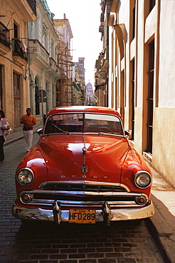 Old car, Havana, Cuba, West Indies, Central America