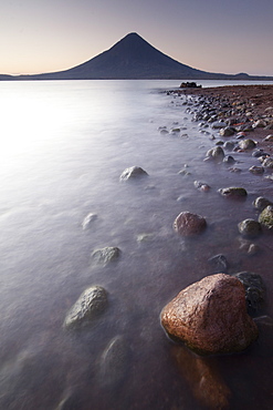 Landscape, Isla Ometepe, Volcan Concepcion, Lago de Nicaragua, Nicaragua, Central America