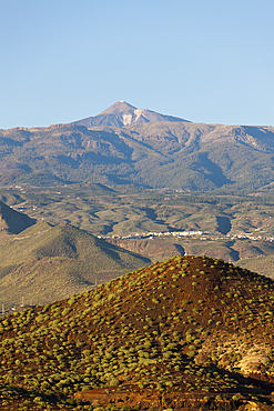 Malpasito Cinder Cone in South of Tenerife, Tenerife, Canary Islands, Spain