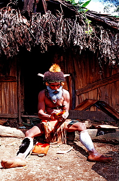 Huli wigman, Papua New Guinea, Tari, Huli, Highlands