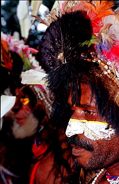 Huli wigman, Papua New Guinea, Tari, Huli, Highlands