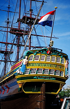 Sailing-ship Amsterdam, Amsterdam, The Netherlands (Holland), Europe