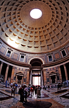 Pantheon, Italy, Rome, Piazza della Rotonda