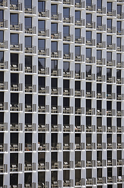 Hotel Tower at Honolulu, Oahu, Pacific Ocean, Hawaii, USA