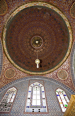 Dome Roof of Sultans Hall, Topkapi Palace, Istanbul, Turkey