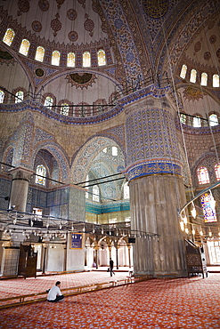 Blue Mosque, Sultan Ahmed Mosque, Istanbul, Turkey