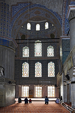 Blue Mosque, Sultan Ahmed Mosque, Istanbul, Turkey