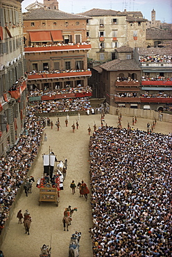 Palio, Siena, Tuscany, Italy, Europe