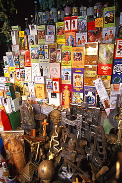 Chiclayo the Mercado de Brujos or Witchcraft Market is one of the largest in S America with many choices of herbal medicines, potions & charms, North Coast, Peru