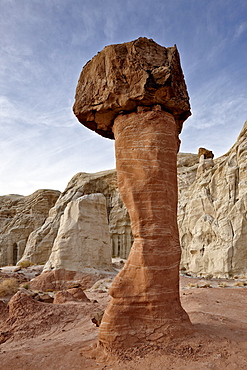 Toadstool hoodoo, Grand Staircase-Escalante National Monument, Utah, United States of America, North America