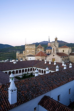 Royal Monastery of Santa Maria de Guadalupe, UNESCO World Heritage Site, Guadalupe, Caceres, Extremadura, Spain, Europe 