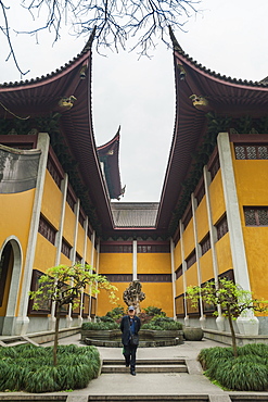 Lingyin Temple, Hangzhou, Zhejiang province, China, Asia