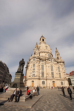 Frauenkirche, Dresden, Saxony, Germany, Europe