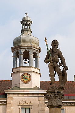 Palace of St. Emmeram, Castle of Thurn and Taxis, Regensburg, UNESCO World Heritage Site, Bavaria, Germany, Europe