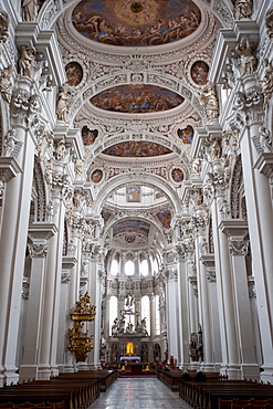 St. Stephan's Cathedral, Passau, Bavaria, Germany, Europe