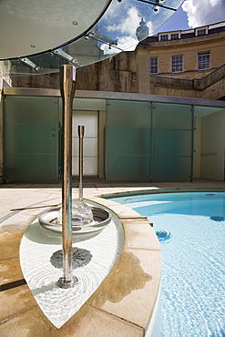 Cross Bath, Thermae Bath Spa, Bath, Avon, England, United Kingdom, Europe