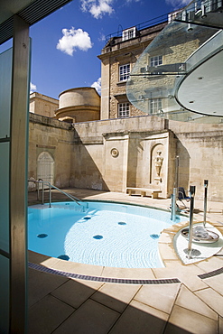 Cross Bath, Thermae Bath Spa, Bath, Avon, England, United Kingdom, Europe