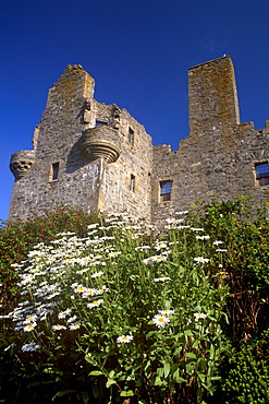 Scalloway Castle built by forced labour by Earl Patrick in 1600, Scalloway, Shetland Islands, Scotland, United Kingdom, Europe