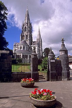 St. Finbarr's Cathedral, neogothic style, dating from 19th century, Cork, County Cork, Munster, Republic of Ireland, Europe