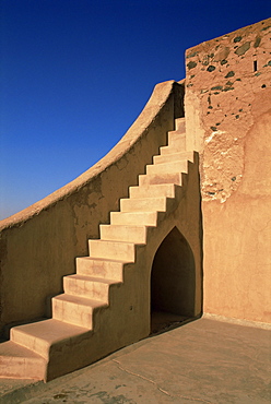 Jabrin fort, built in 1675, Dhahira region, Oman, Middle East