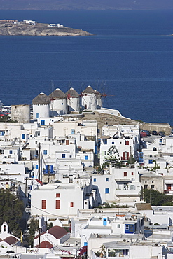 Chora, Mykonos, Cyclades, Greek Islands, Greece, Europe