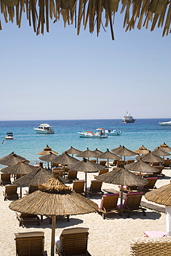 Beach of Platys Gyalis, Mykonos, Cyclades, Greek Islands, Greece, Europe