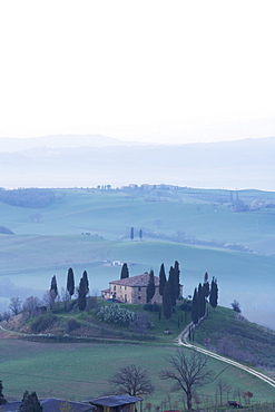 Farmhouse near San Quirico, Val D'Orcia, Tuscany, Italy, Europe