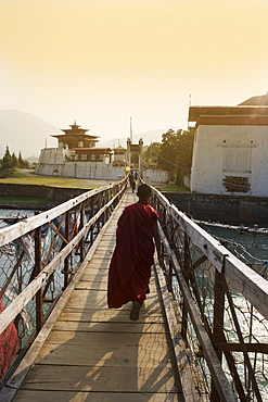 Punakha Dzong, Punakha, Bhutan, Asia