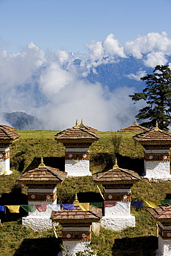 Druk Wangyal Chorten, Bhutan, Asia