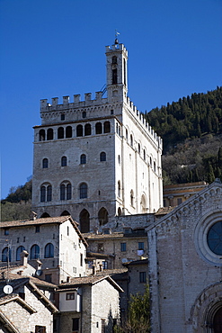 Palazzo dei Consoli, Gubbio, Umbria, Italy, Europe