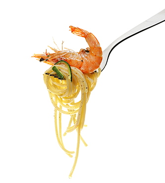 Spaghetti with seafood, Italy, Europe