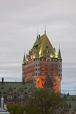 Hotel Chateau Frontenac, Quebec City, Quebec, Canada, North America